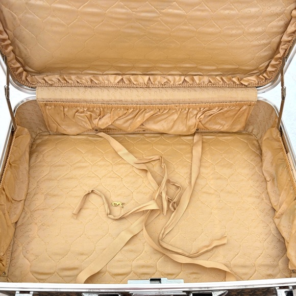 Vintage 1970s Christian Dior Diorissimo Pullman Suitcase 100% Authentic 28x18x8 - Picture 10 of 16